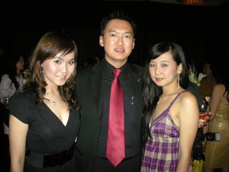 With my two pretty dates