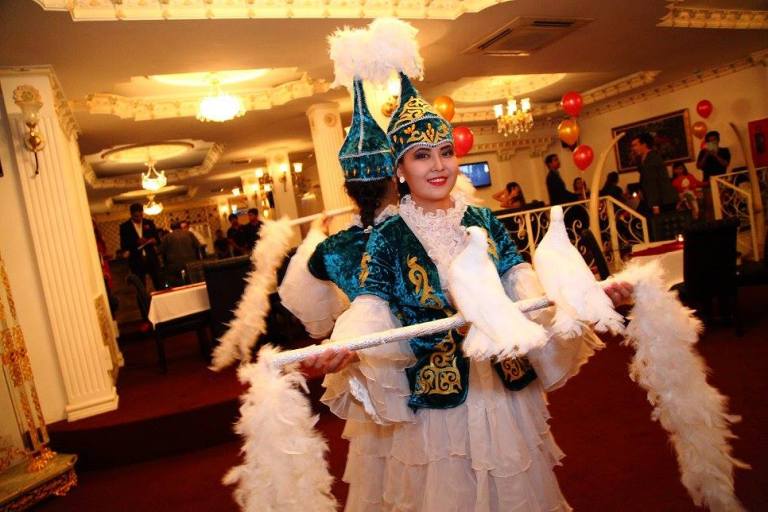 We were treated to some Russian performances including this bird dance