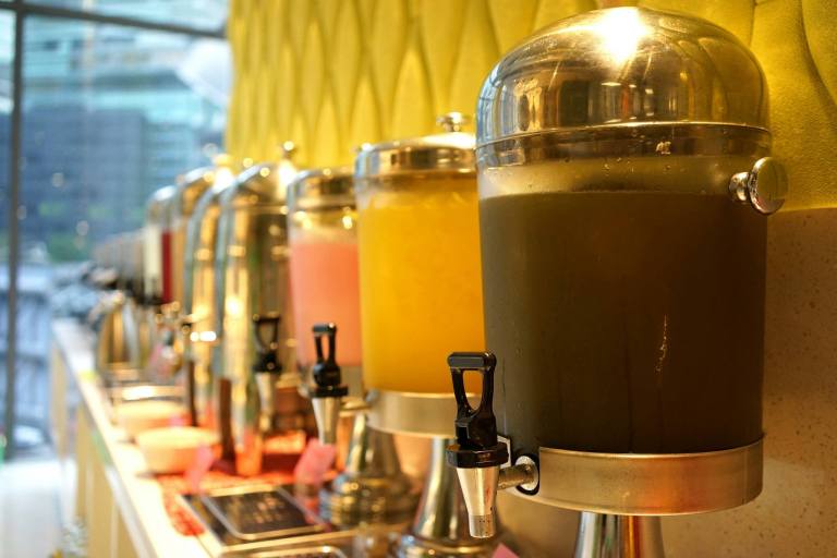 There's a good selection of drinks to quench your thirst