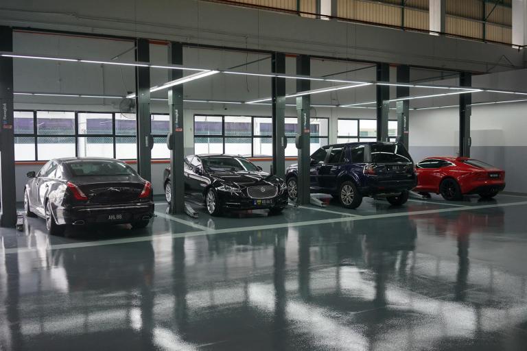 We were taken on a tour of the centre