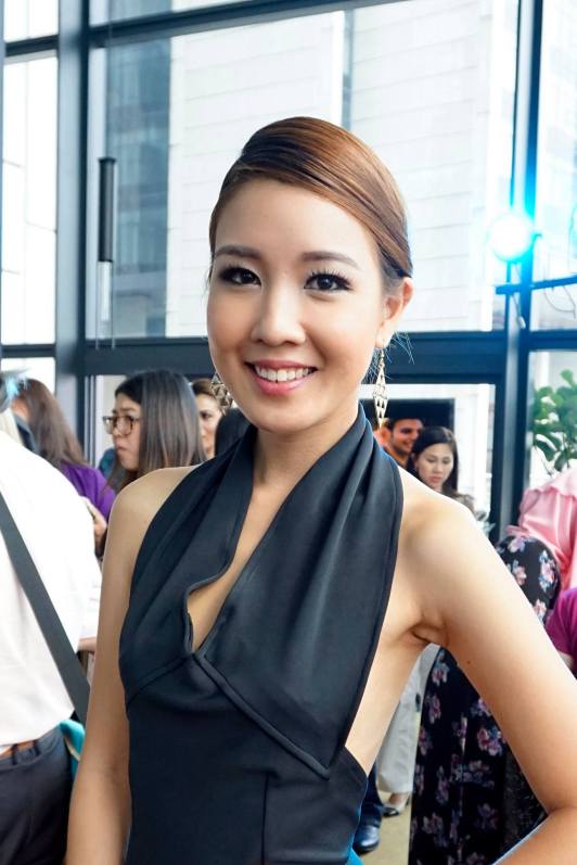 Pretty Megan Tan was the MC of the event