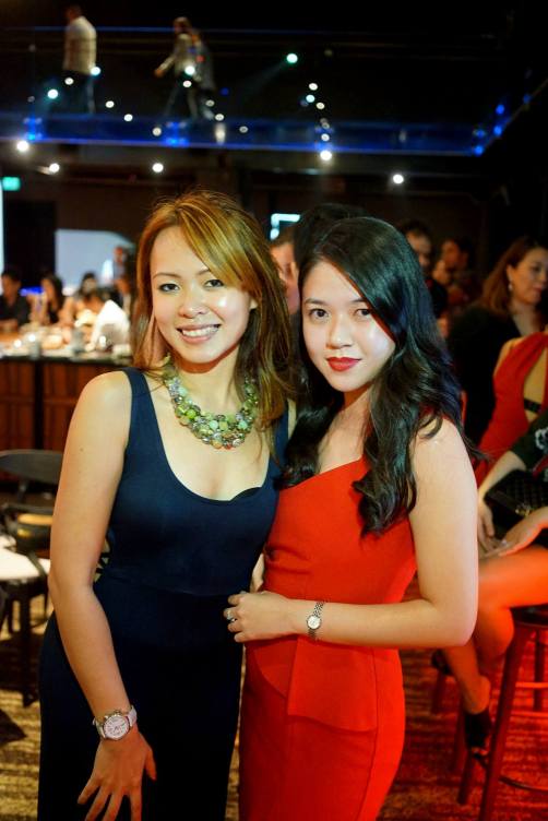 Ju Nn with Lyn, the owner of RUYI and LYN