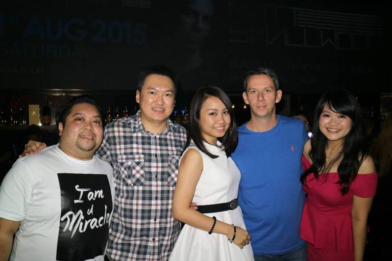 Group pic of us with Matt Smallwood