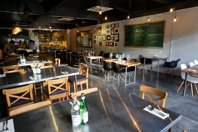 I got there pretty early before any other customers and my partner in crime