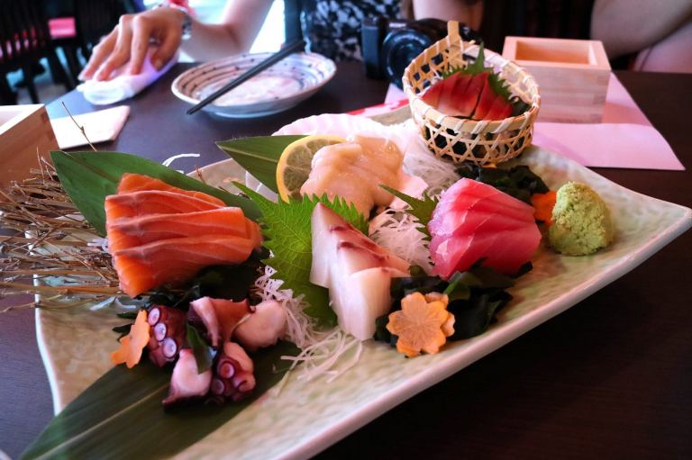 The sashimi was very fresh and we look forward to returning soon for a full food review