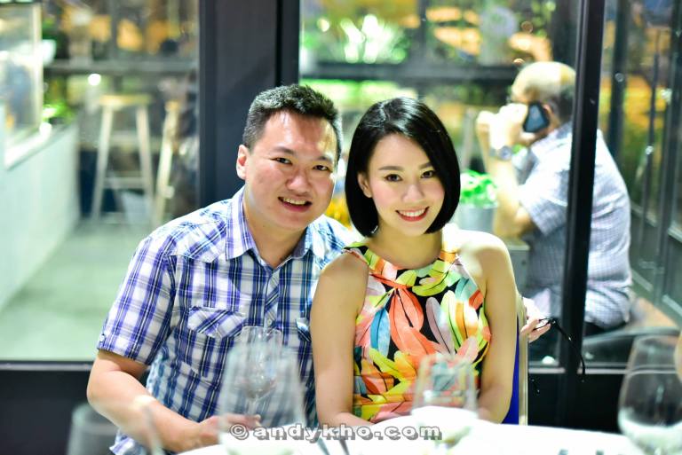 With model and MC Stephinie Tan