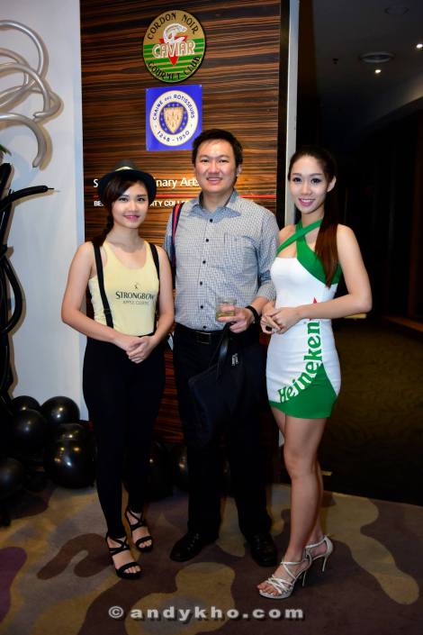 The official beer partner this year was Guinness Anchor Berhad