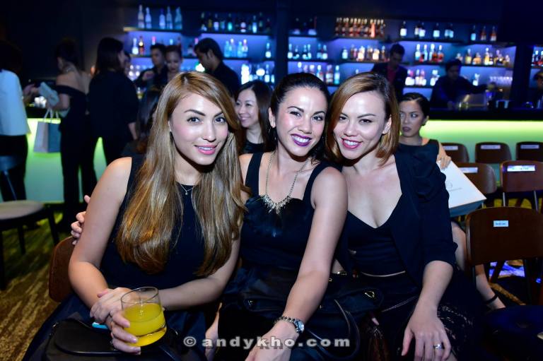 Patricia K with Vanessa and Pamela Chong aka the Chong sisters