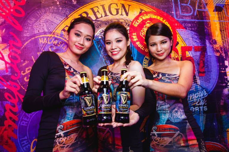 The three (3) limited edition Guinness designs