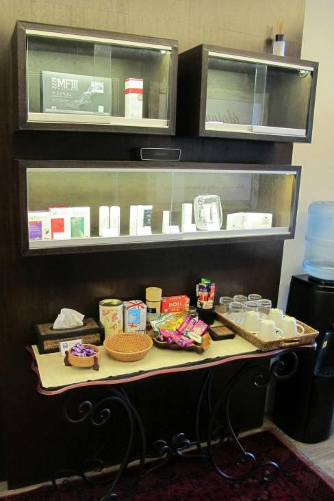 You can even have a nice cup of coffee or tea