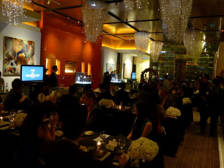 Shortly after, we were ushered into the main dining room for the dinner