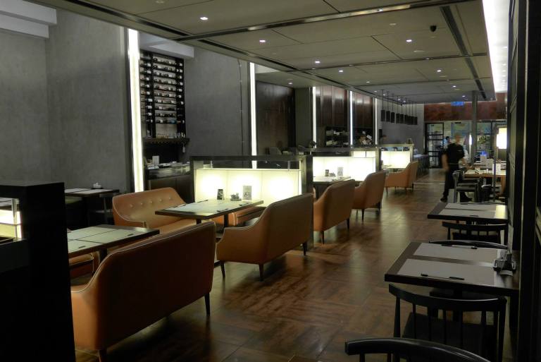 The view from the reverse angle