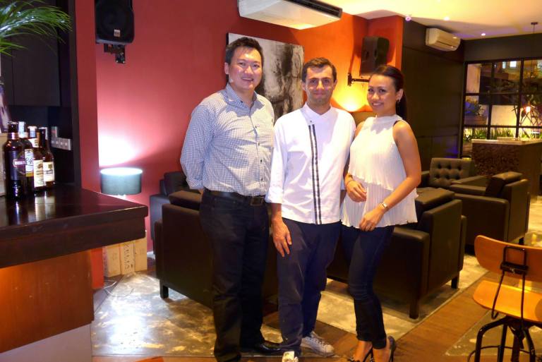 Regina and me with Chef Joao