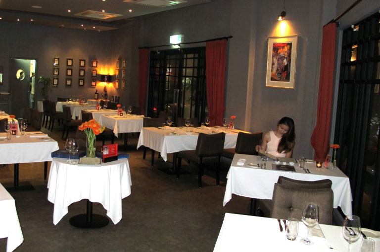 The restaurant layout is split into two floors with the ground floor catering comfortably for up to 45 persons.