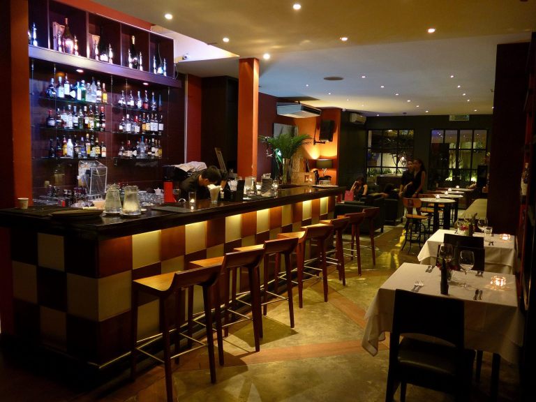 The view from the reverse angle