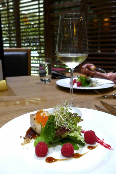 Paired with WestEnd Semillion Sauvignon Blanc 2013