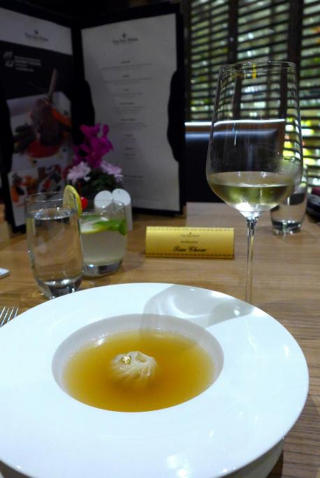 Paired with Valdivieso Chardonnay