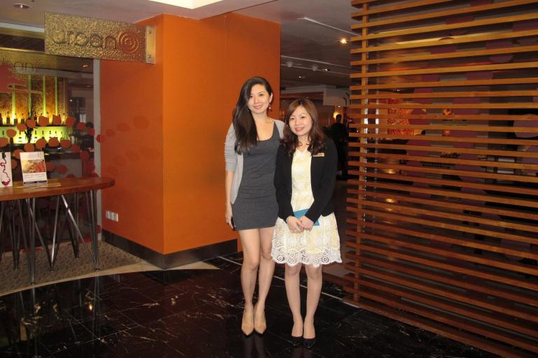 Ruby with Moon from Hotel Istana's PR Department