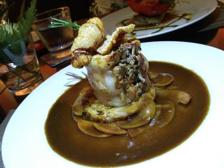 Delicious pork belly at Albion Kuala Lumpur