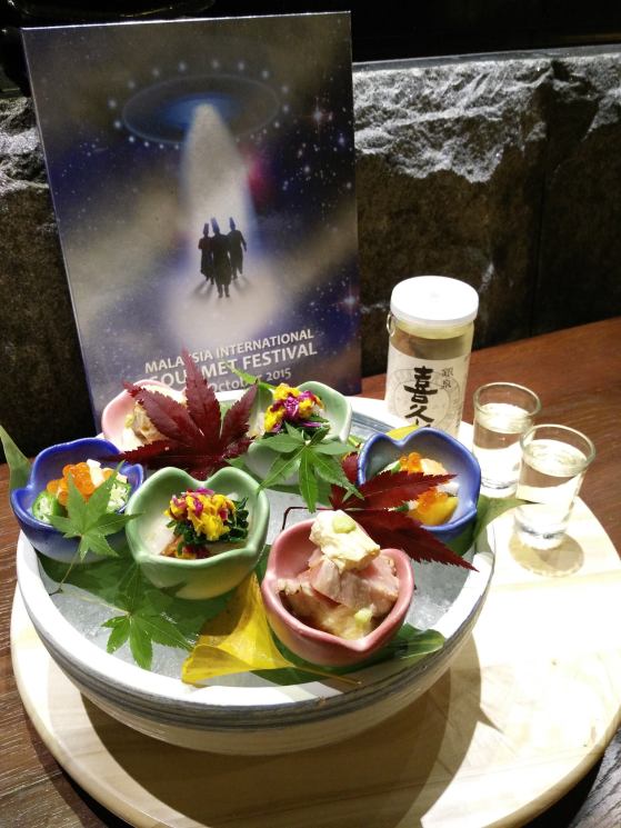 At Minori Japanese Restaurant at The Curve