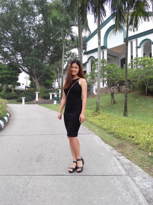 A shot of Sue Sien at the Tropicana Golf & Country Resort clubhouse