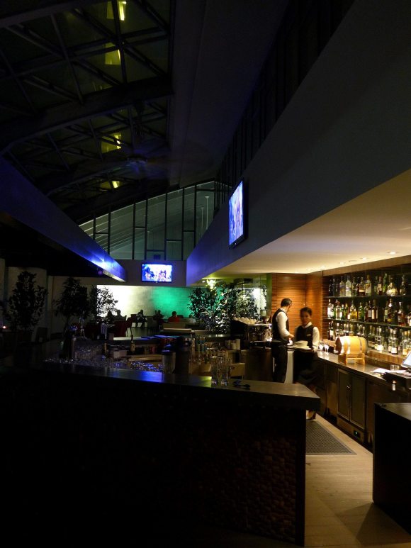 We enjoyed the view of the sun setting over KL city then we headed into the dining room for dinner