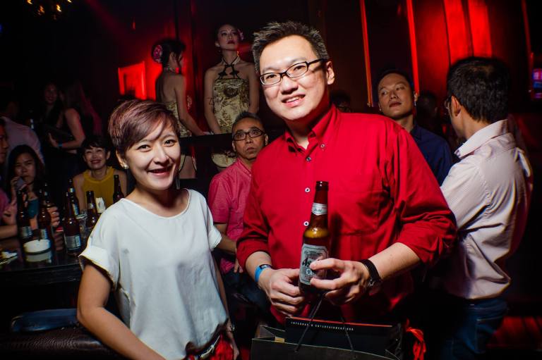 With Elynn from Carlsberg Malaysia