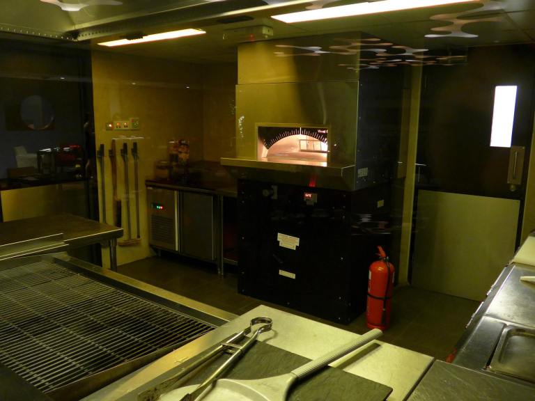 Cedar on 15 has an open kitchen so you can watch the chefs in action