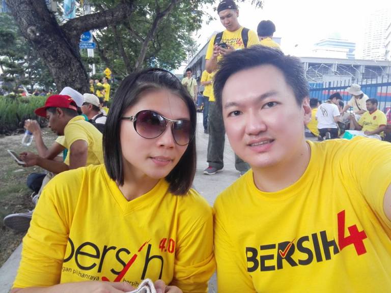 Voiced my displeasure about corruption and bad governance in the country