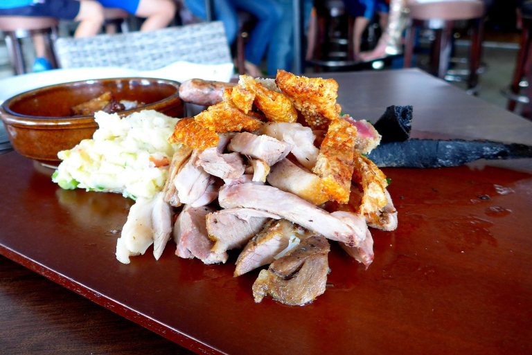 Sampling platter specially for the media on the launch day