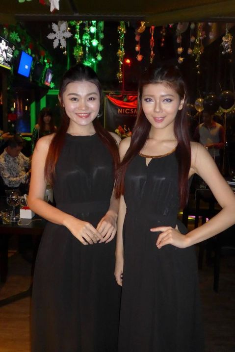 The lovely welcoming party