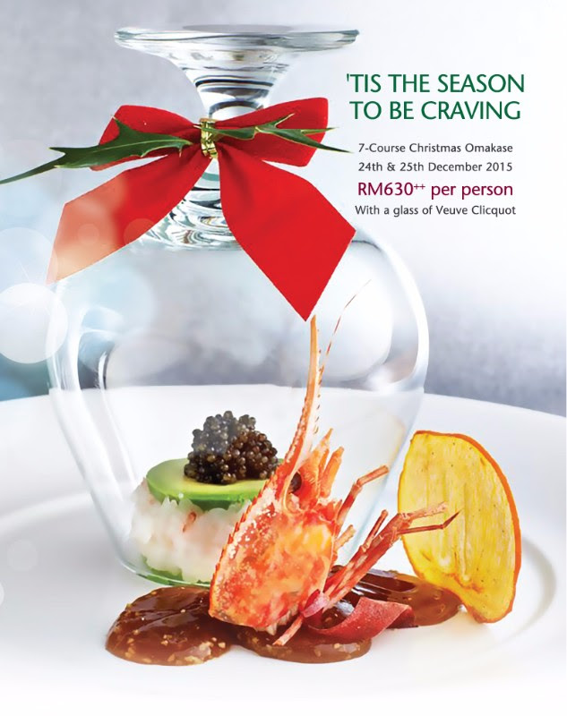 Nobu KL Christmas Eve Dinner