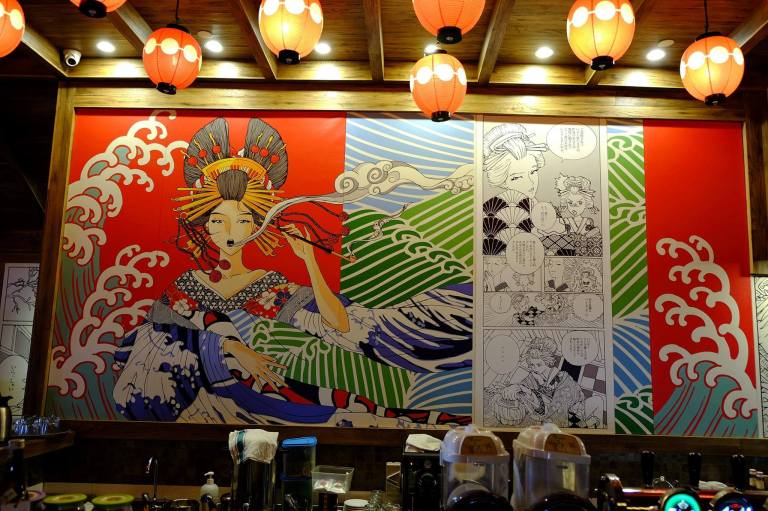 So we went for Japanese food in Pavilion