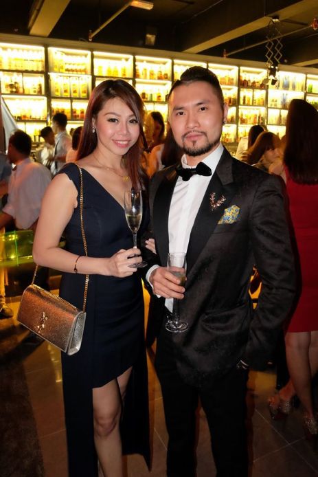 Ong Evonne with violinist Dennis Lau