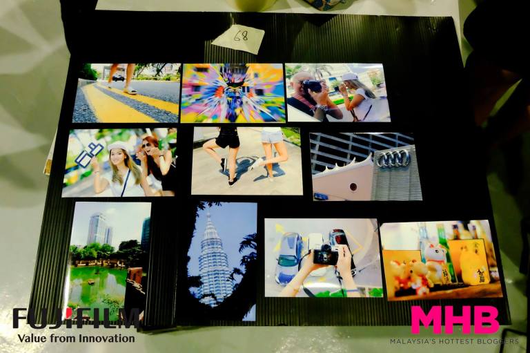 Getting back to the finishing point (which was the starting point) we got our best photos printed out then compiled our entry