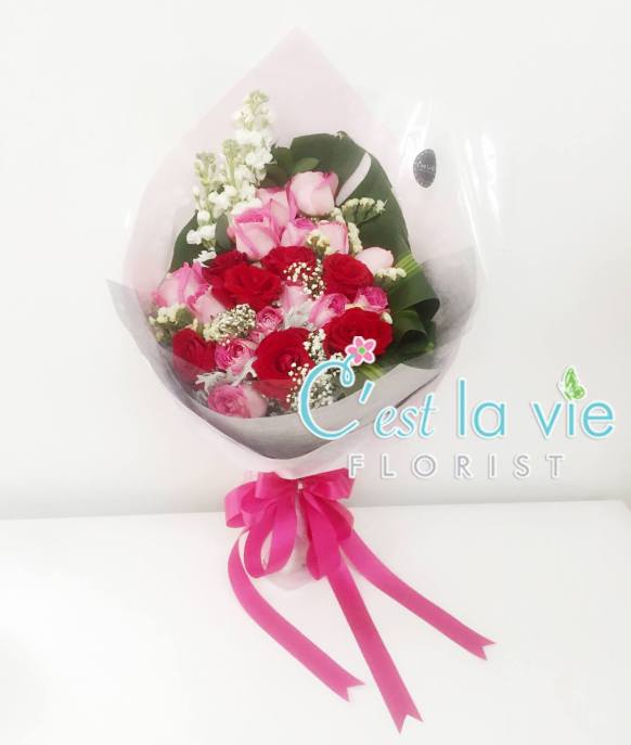 Side Bouquet (24 stalks of roses) - RM298.00