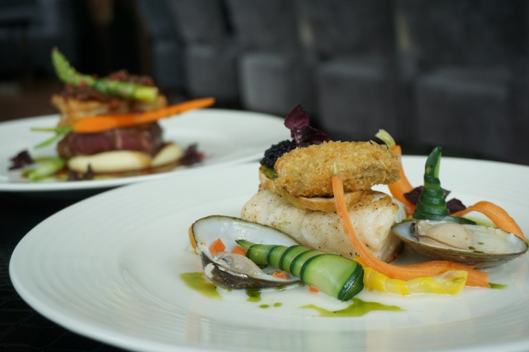 Black Gindara With Breaded Pacific Oyster 2