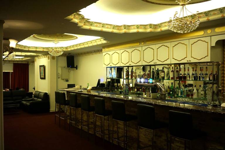 The bar