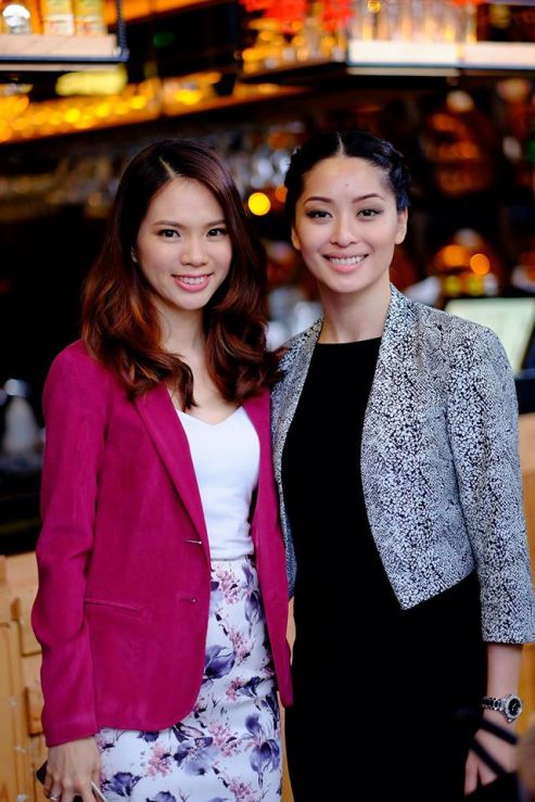 Mei Sze (L) and Sarah Lian (R)