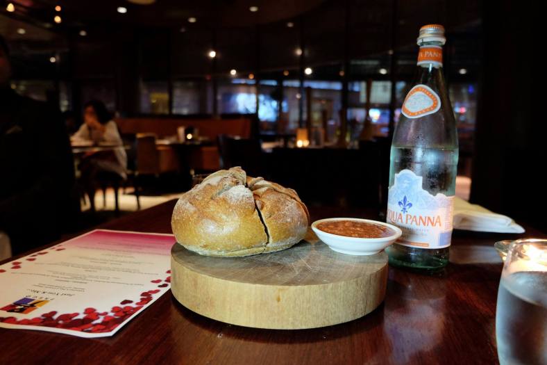 Some delicious house-made bread to start off the meal