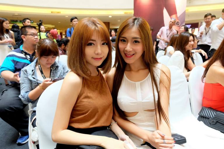Popular Instagrammers Miko Wong and Leng Sean