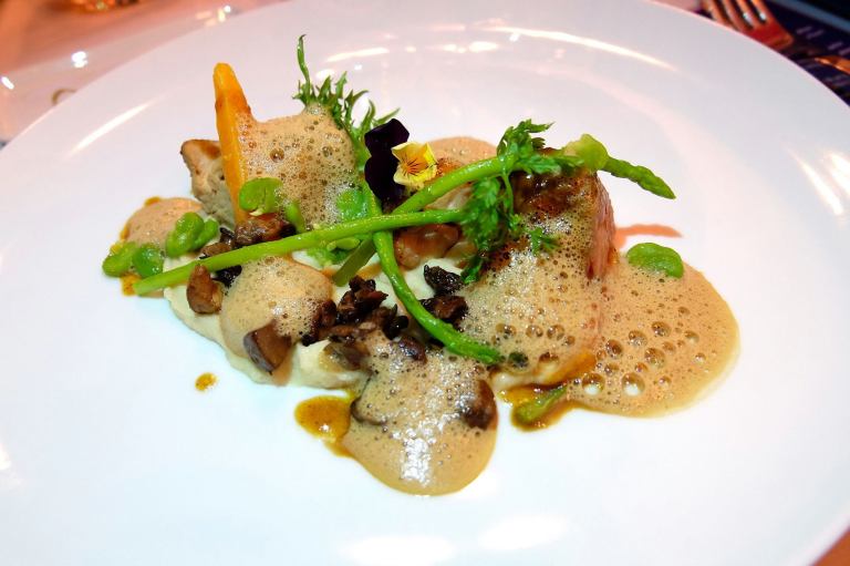 Slowly Cooked Revised French Veal Blanquette, Porcinis and Sweetbreads