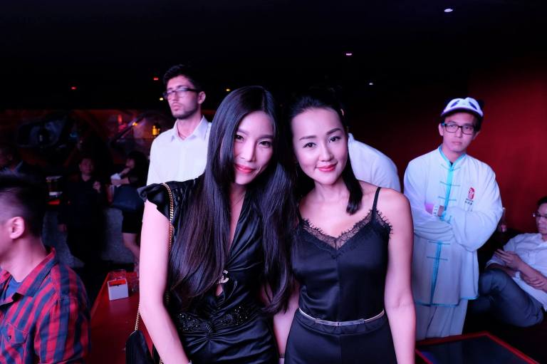 Miss Malaysia Levi Li was spotted in the crowd