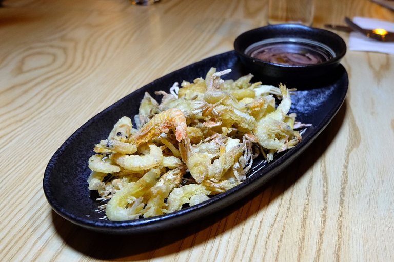 Deep Fried Baby Crabs & School Prawns with Chilli Lime Dressing - RM15.00