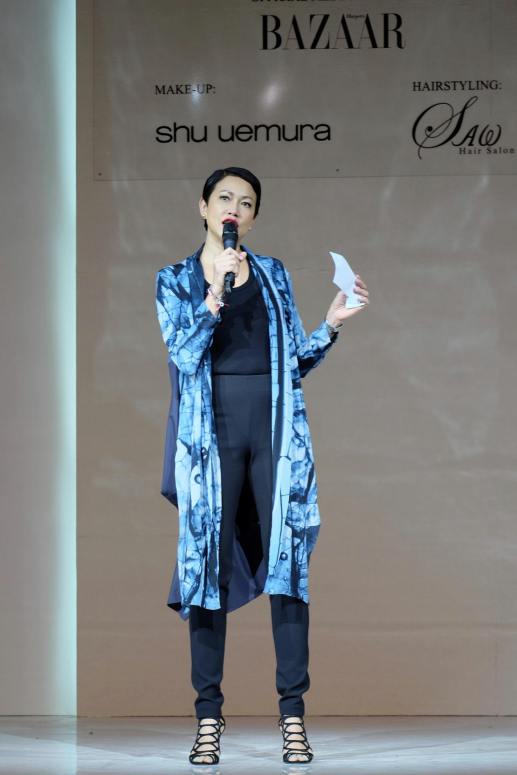 Bernie Chan was the MC for the show