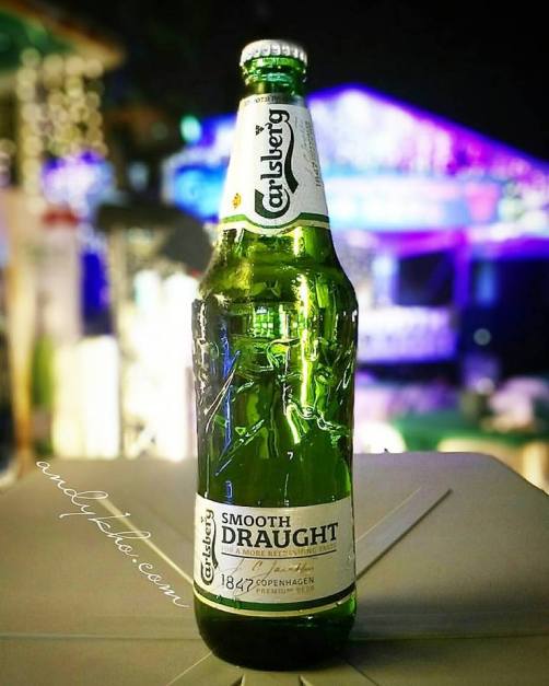 Pic of the new Carlsberg Smooth. Shot by Andy Kho using the Lenovo Vibe Shot