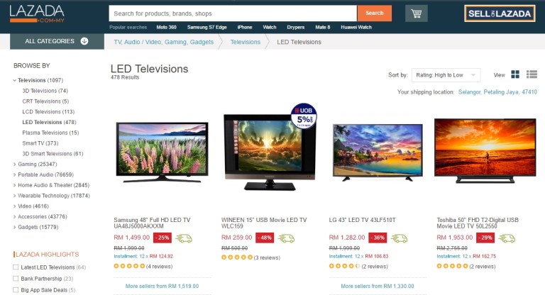 Hmmm…perhaps it’s time to buy another TV!