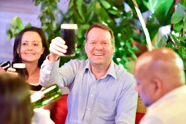 Also at the event is outgoing Managing Director of Carlsberg Malaysia Henrik Andersen