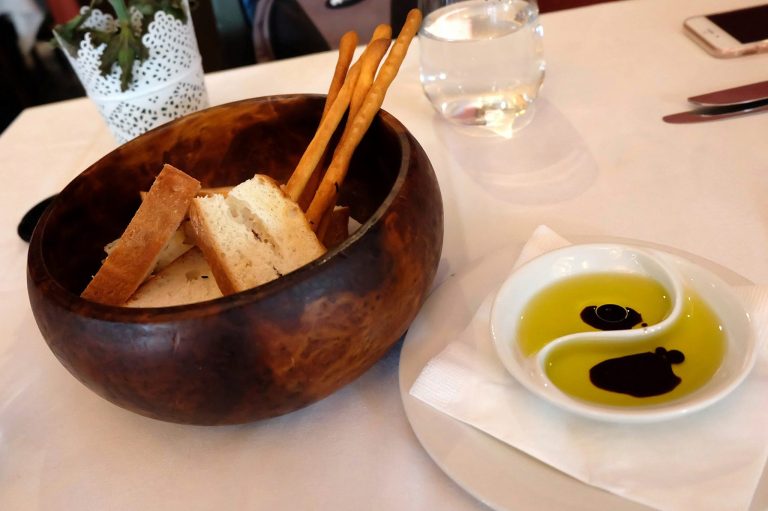 Some warm breads to start off the meal