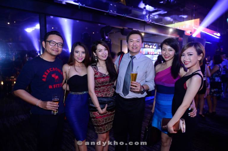 Me and the girls with photographer Michael Yeoh from Image ROM who shot the (most memorable) jacuzzi photo with the FHM Girl Next Door finalists that I use for my What's App profile pic